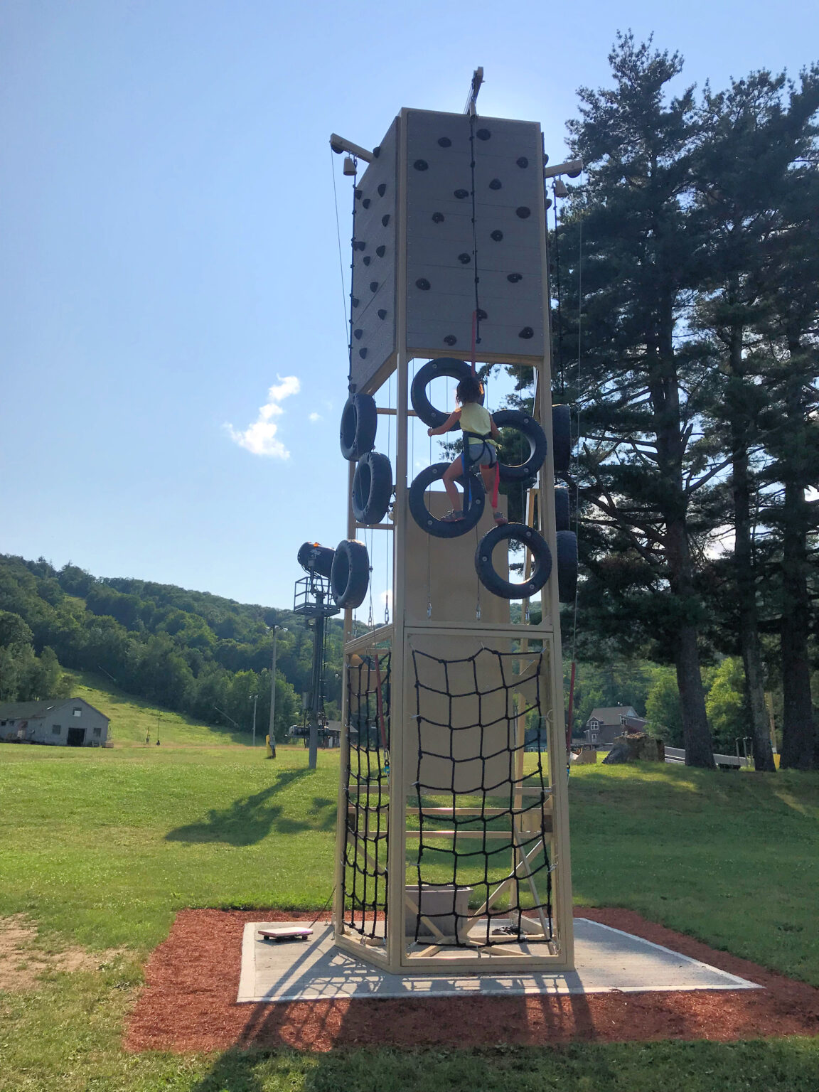 Awesome High Ropes Course in Gunstock, NH In The Olive Groves