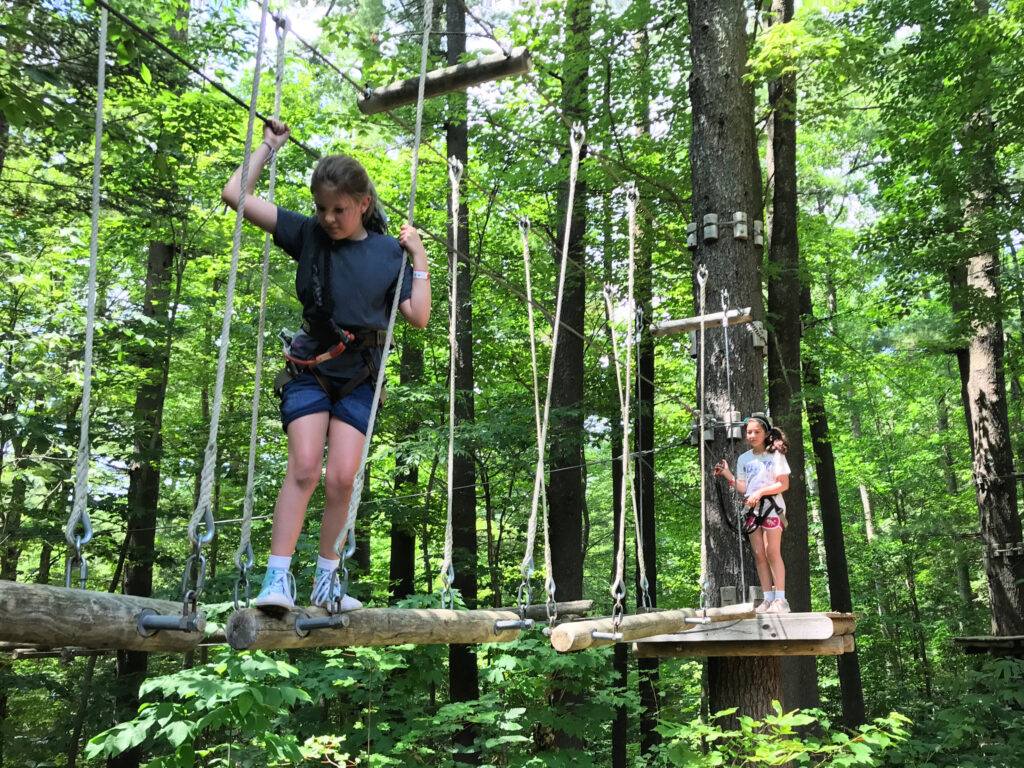 Awesome High Ropes Course in Gunstock, NH In The Olive Groves