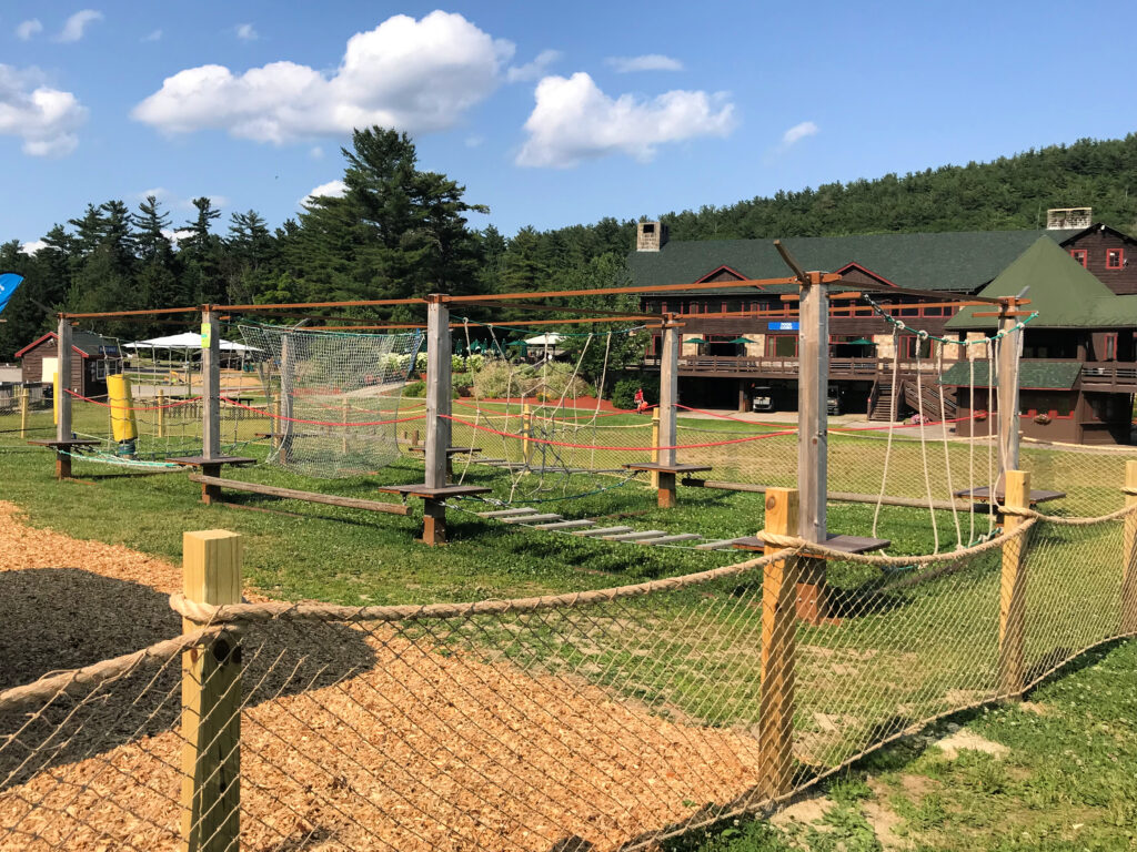 Awesome High Ropes Course in Gunstock, NH In The Olive Groves