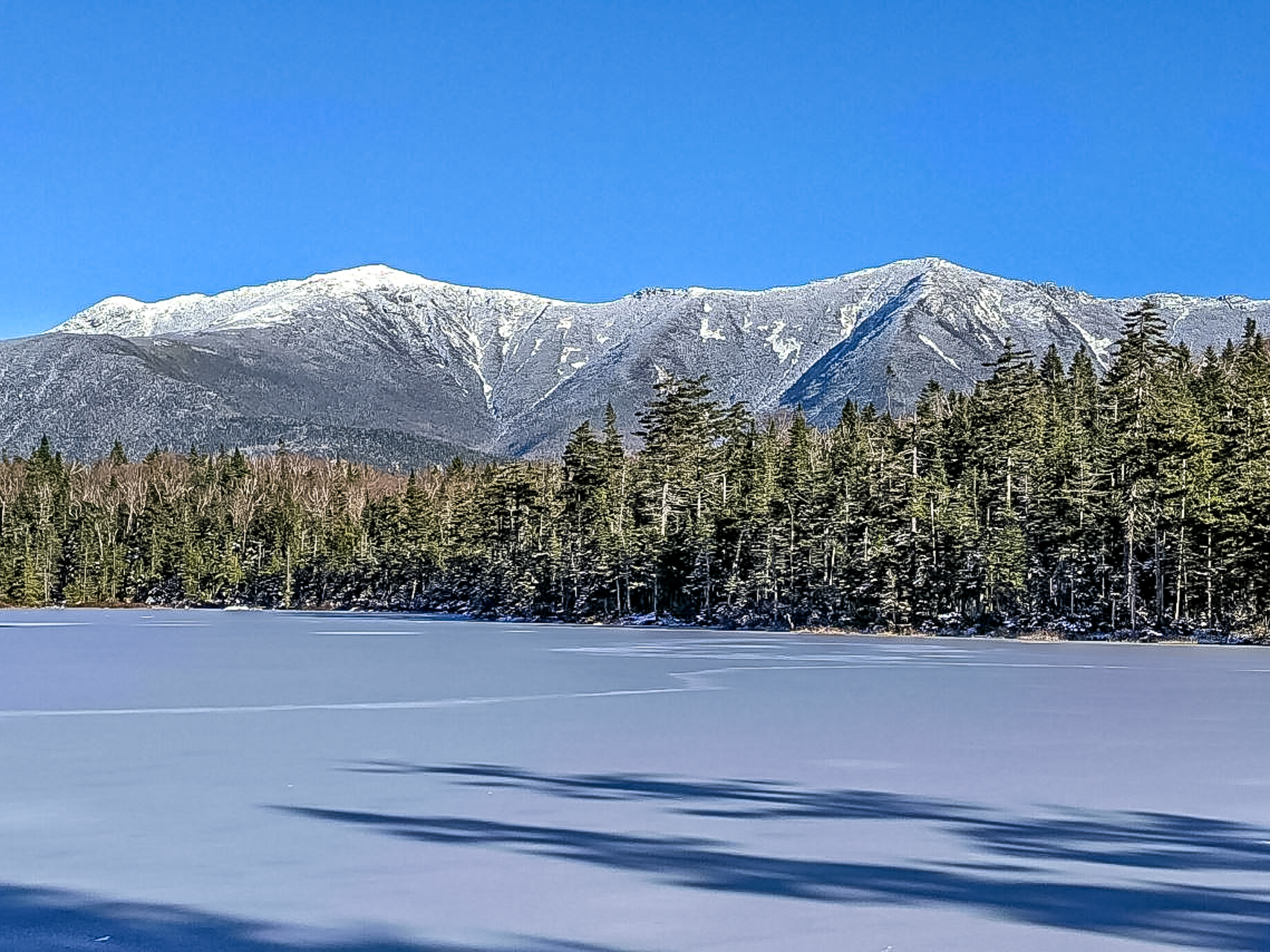 Snowshoeing through New Hampshire's Mountains In The Olive Groves